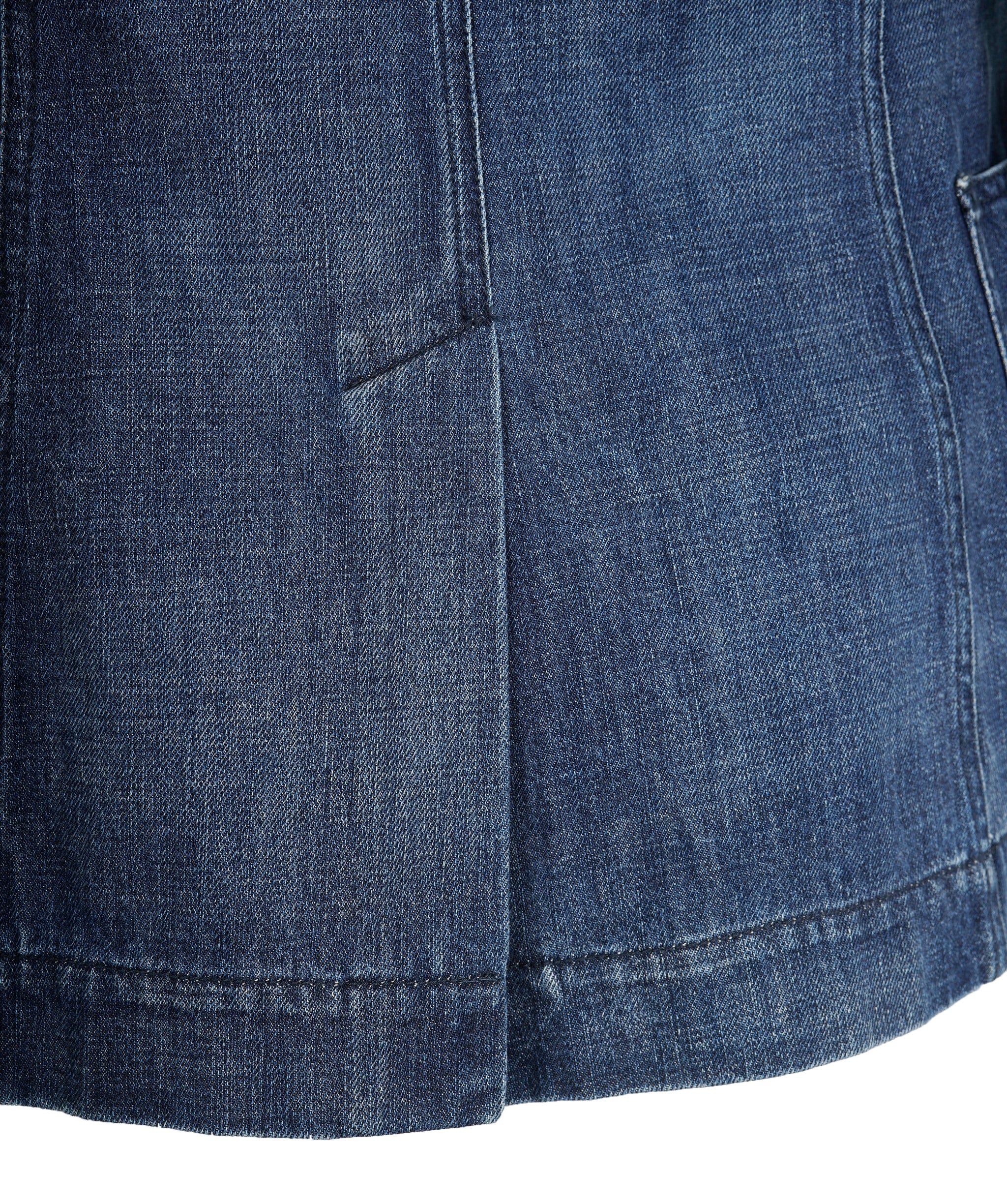 Christian Dior CHRISTIAN DIOR Double breasted denim bar jacket AGC2268