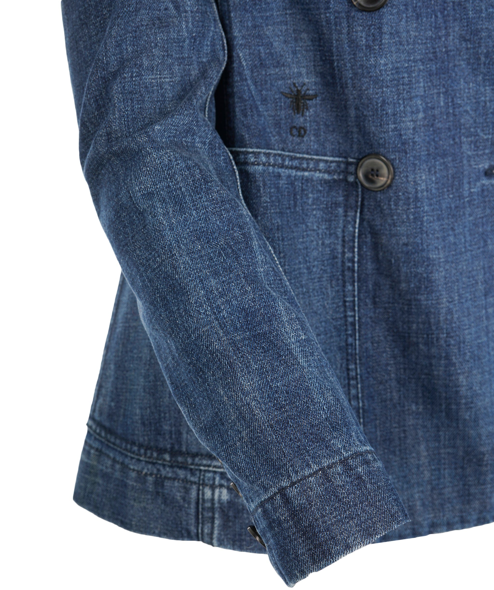 Christian Dior CHRISTIAN DIOR Double breasted denim bar jacket AGC2268