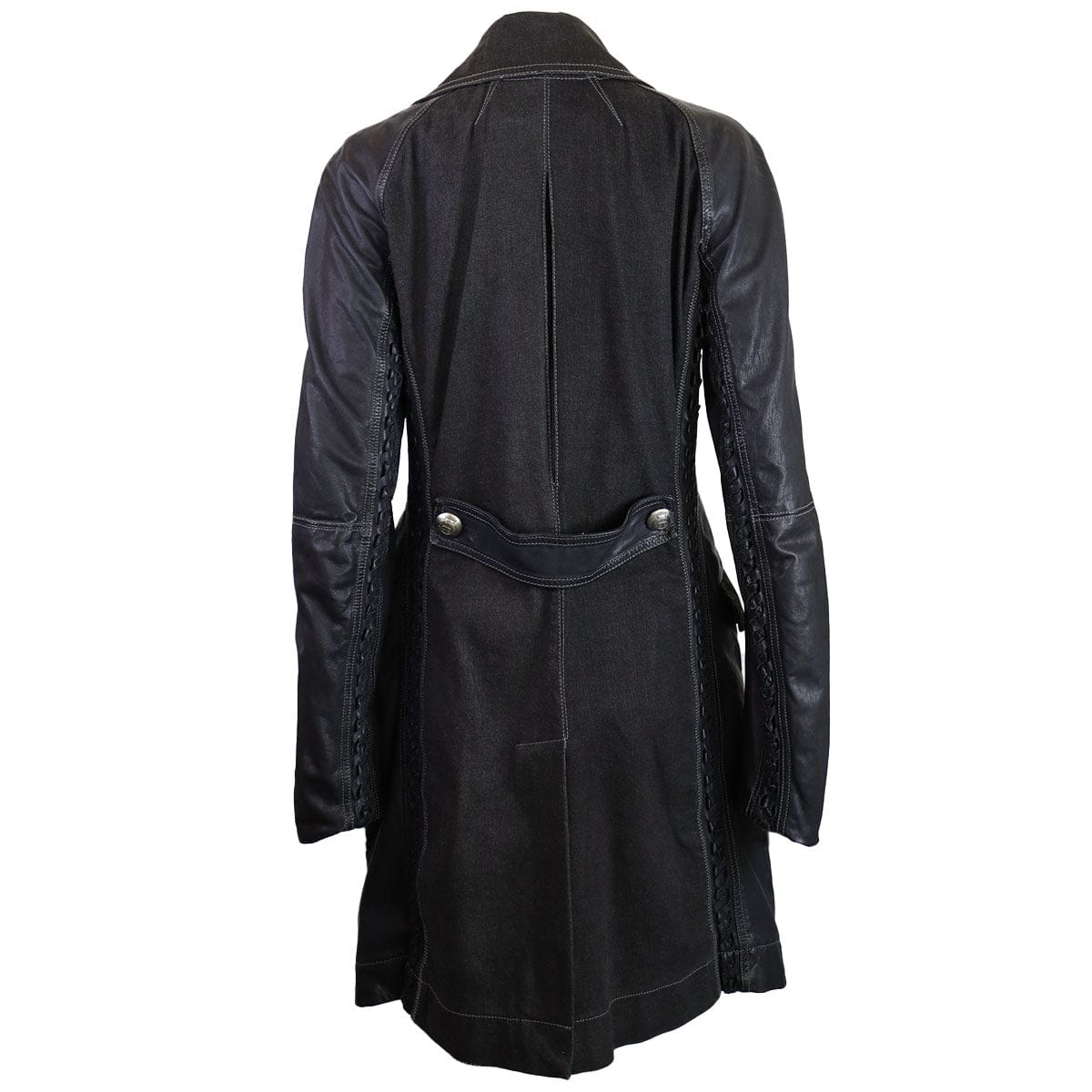 Christian Dior CHRISTIAN DIOR Jean and leather coat  AGC2962