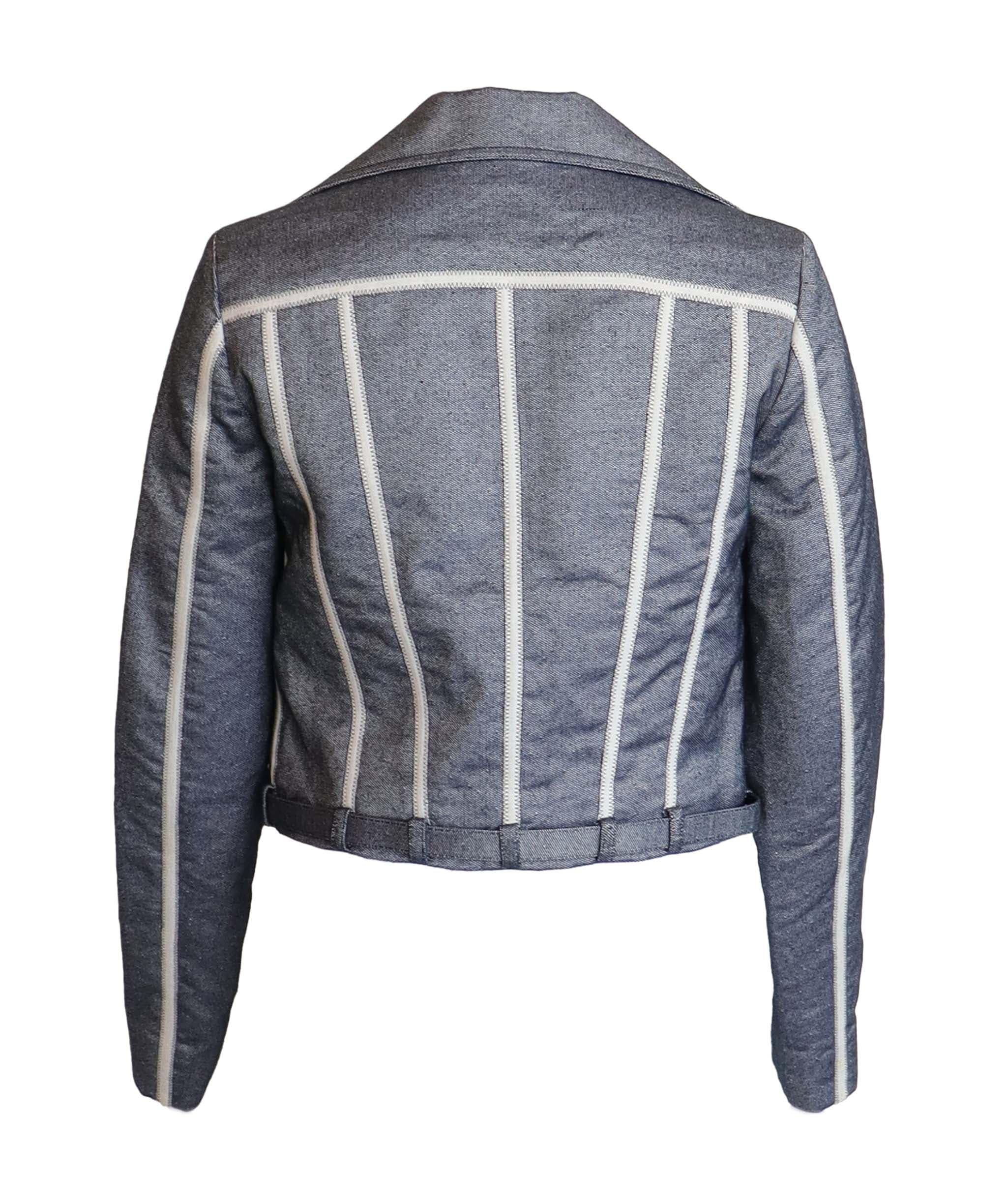 Christian Dior Christian Dior Jean jacket with white details AGC2514