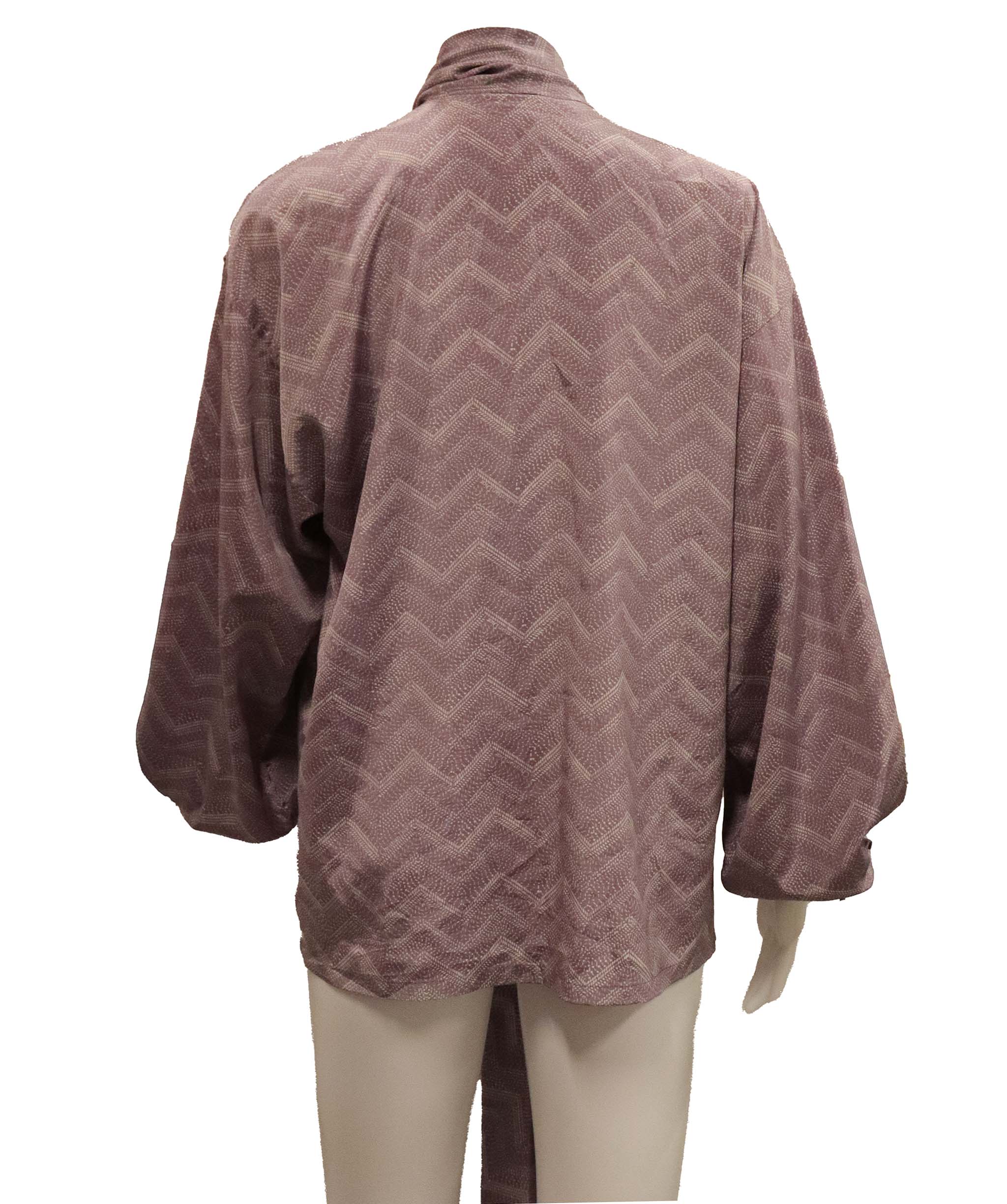 Christian Dior CHRISTIAN DIOR lavender bow shirt AGC2996