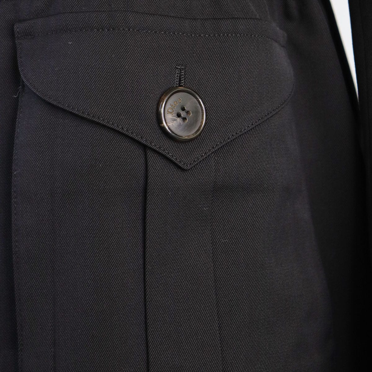 Christian Dior Christian Dior light wool safari jacket AGC2608