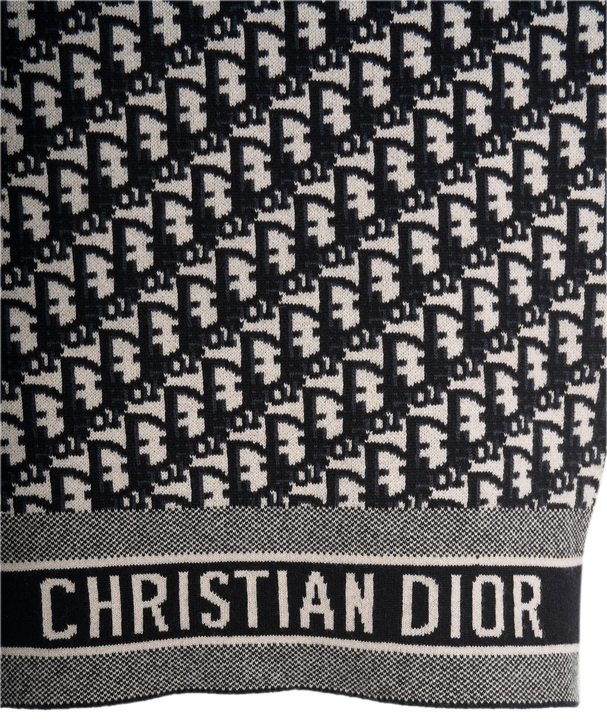 Christian Dior Christian Dior Oblique Turtleneck Scarf  ALC1877