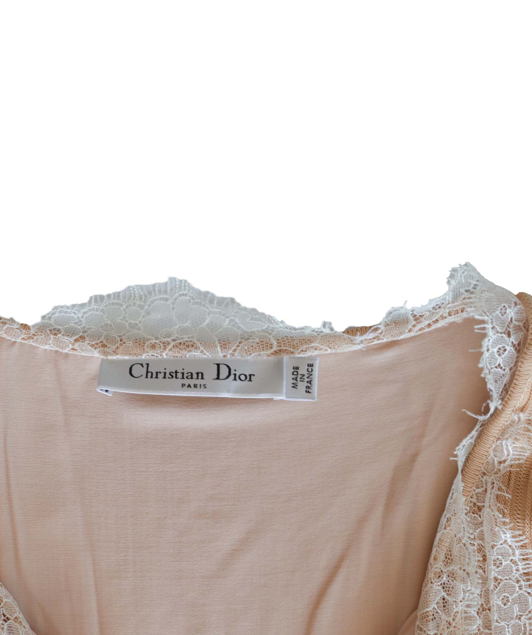 Christian Dior Christian Dior pale pink dress AGC1895