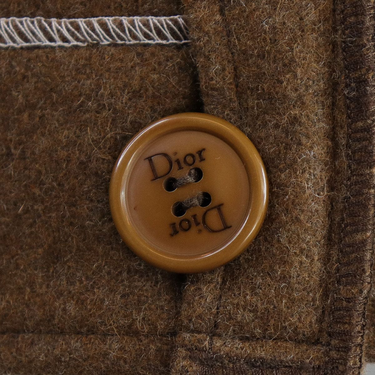 Christian Dior CHRISTIAN DIOR Patchwork Wool bar  jacket AGC2953