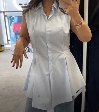 Christian Dior Christian Dior Peplum Style Top ALC3827