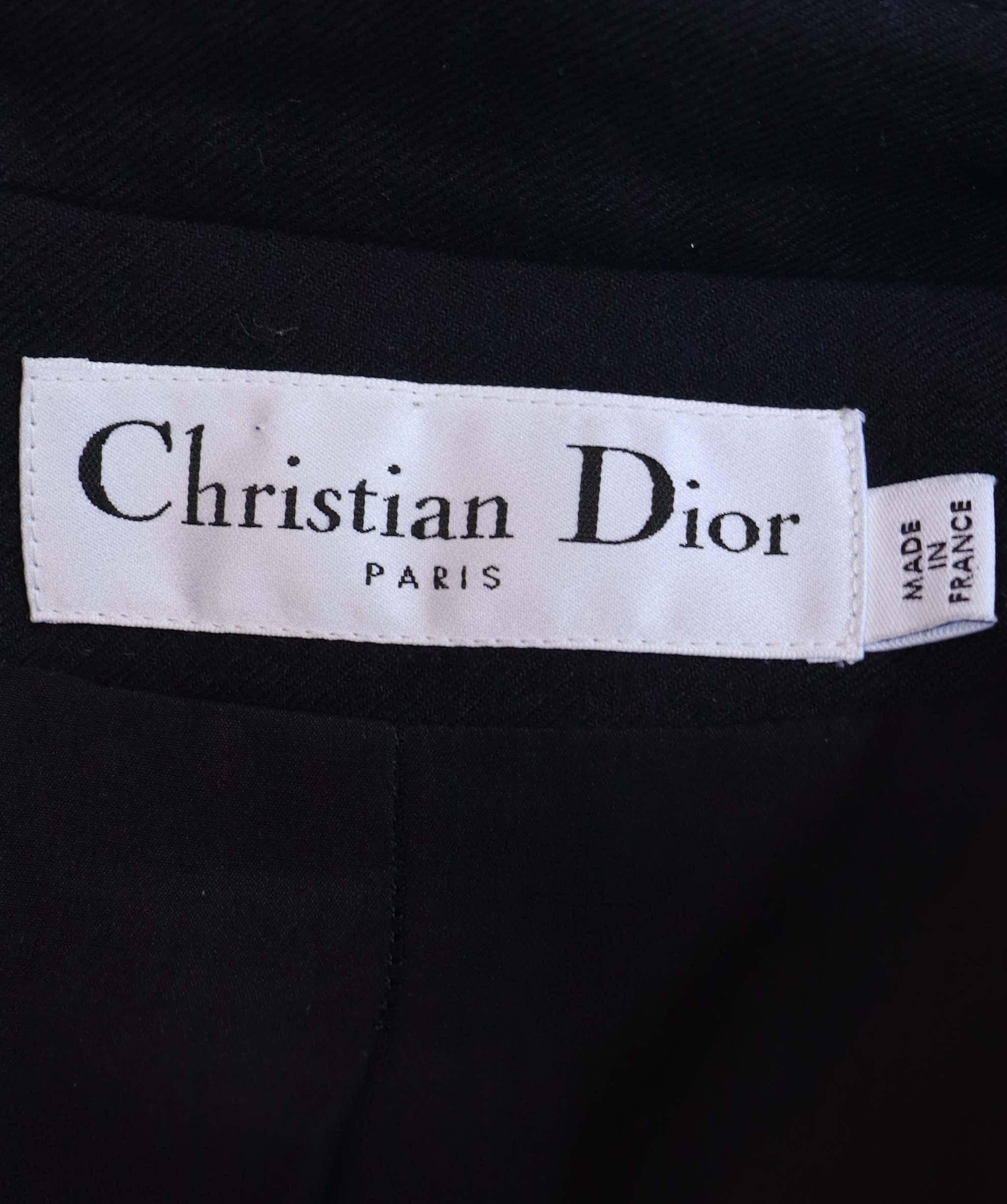 Christian Dior Christian Dior perfecto blue bar jacket AGC2518