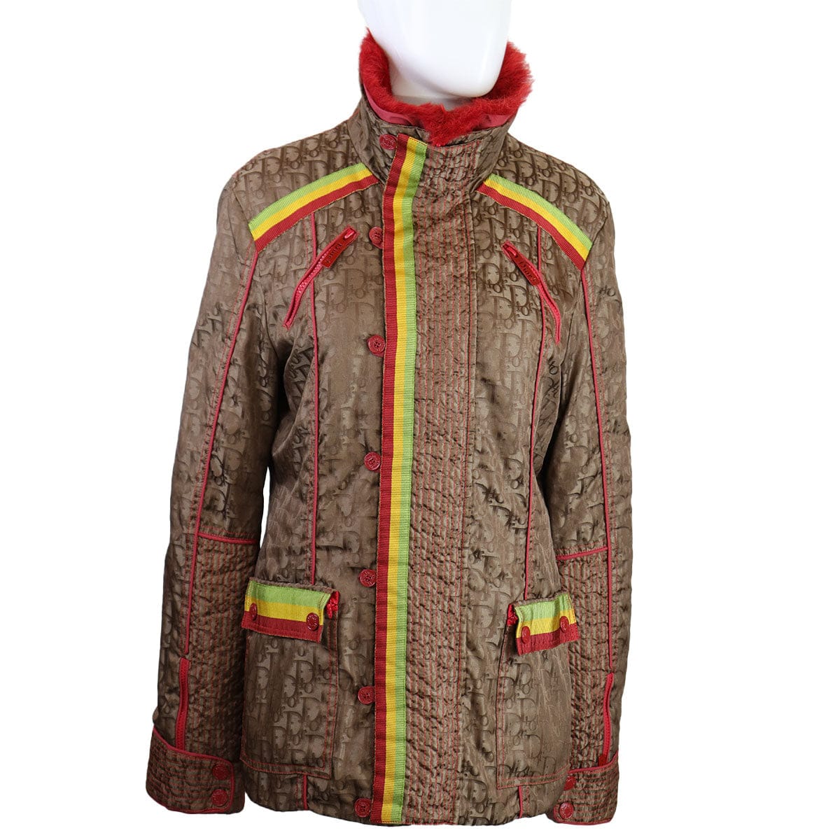 Christian Dior Christian Dior Rasta Dior monogram ski jacket AGC2488