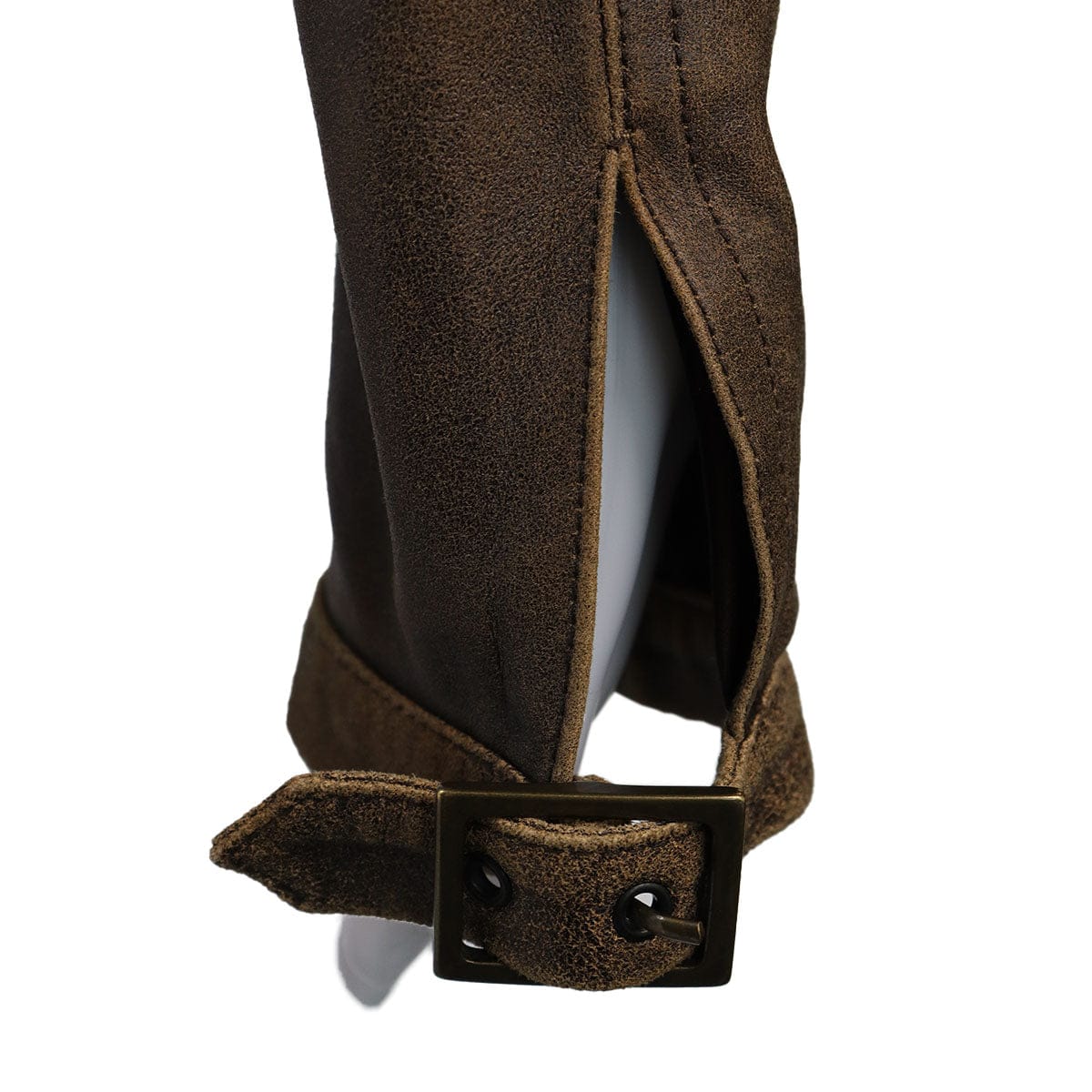 Christian Dior CHRISTIAN DIOR Short  brown leather jacket AGC2951