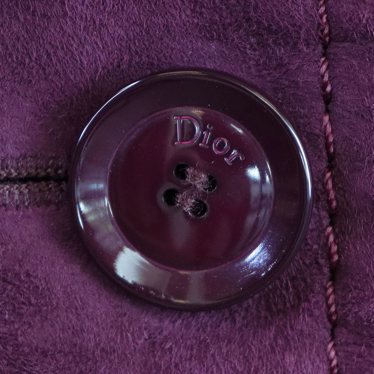 Christian Dior CHRISTIAN DIOR Suede Bar Jacket AGC2955