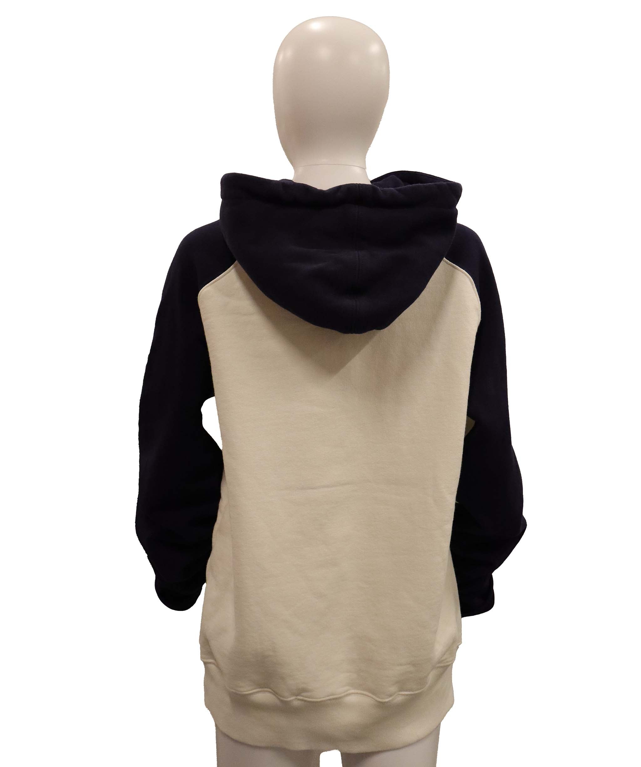 Christian Dior CHRISTIAN DIOR White and blue hoodie AGC2960