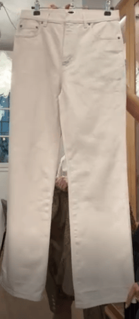 CHRISTIAN DIOR CHRISTIAN DIOR White denim jeans AGC3786