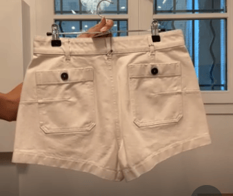 CHRISTIAN DIOR CHRISTIAN DIOR White denim short AGC3785