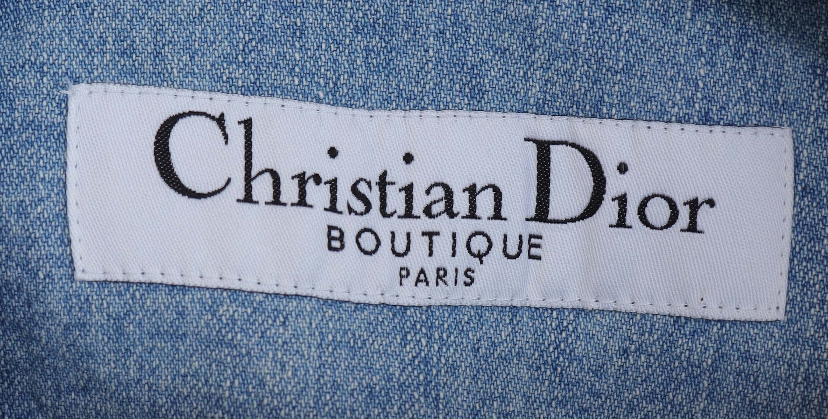 Christian Dior Christian Dior Y2K jean jacket AGC2516