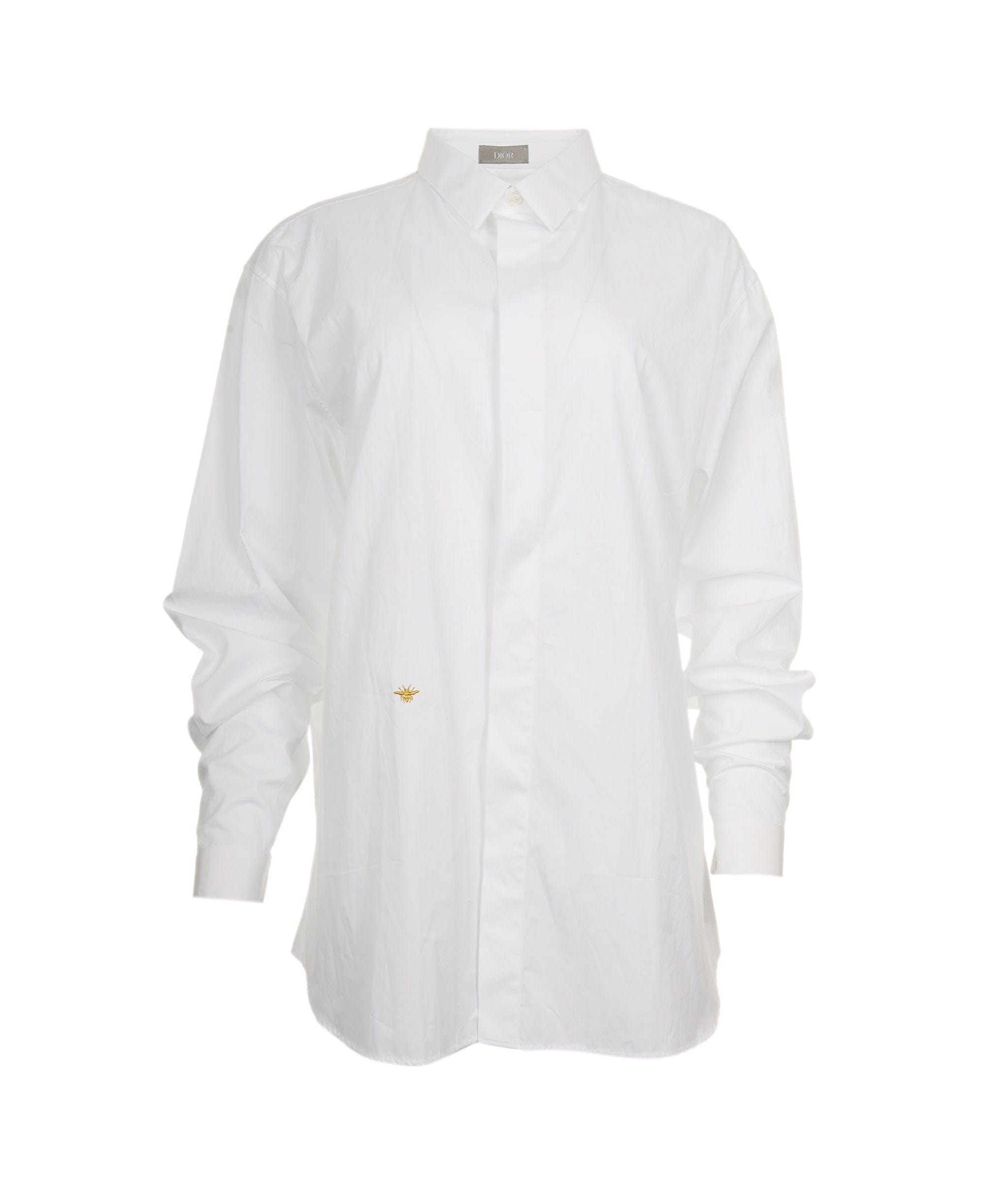 Christian Dior Dior Men's White cotton button up shirt  AVC2101