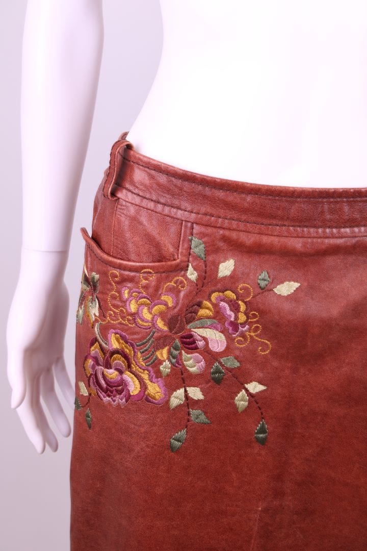 Christian Dior Christian Dior 2005 Collection Embroidered Brown 14