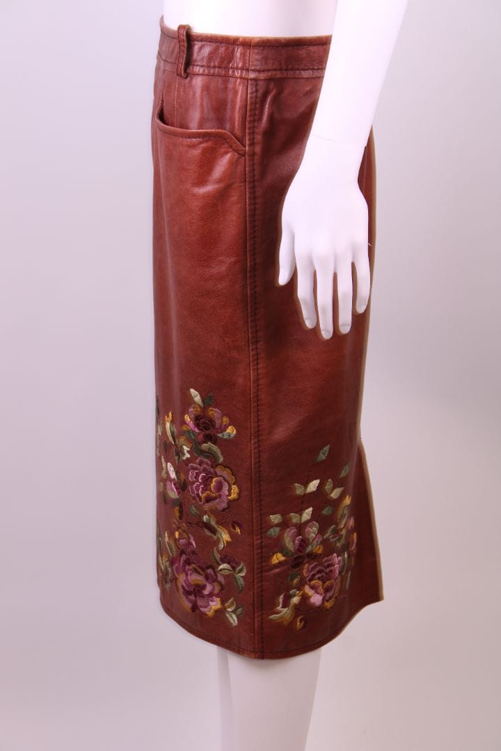 Christian Dior Christian Dior 2005 Collection Embroidered Brown 14