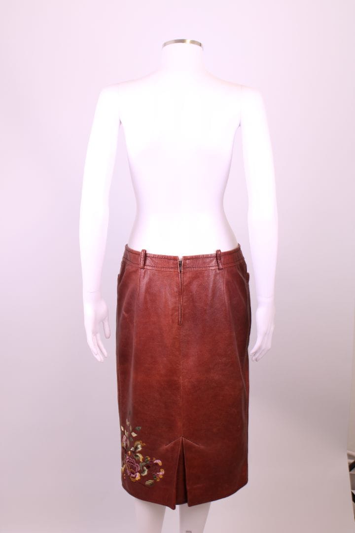 Christian Dior Christian Dior 2005 Collection Embroidered Brown 14