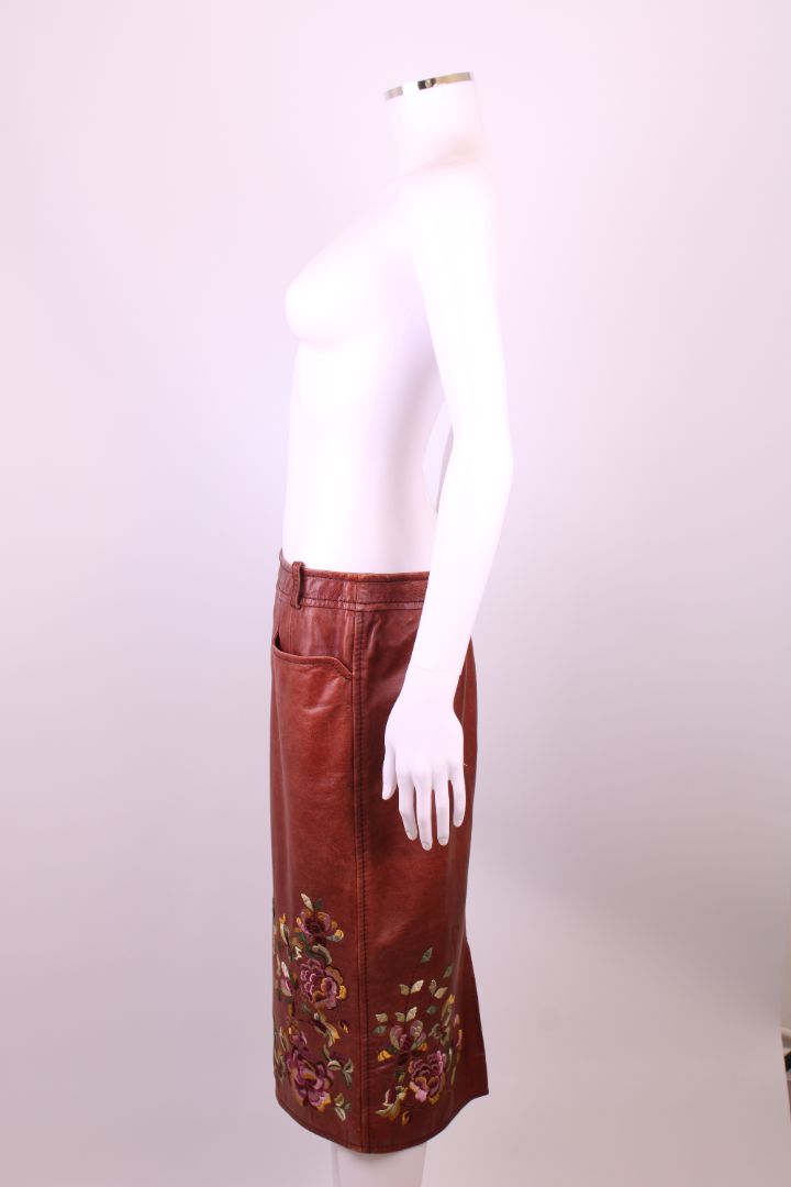 Christian Dior Christian Dior 2005 Collection Embroidered Brown 14
