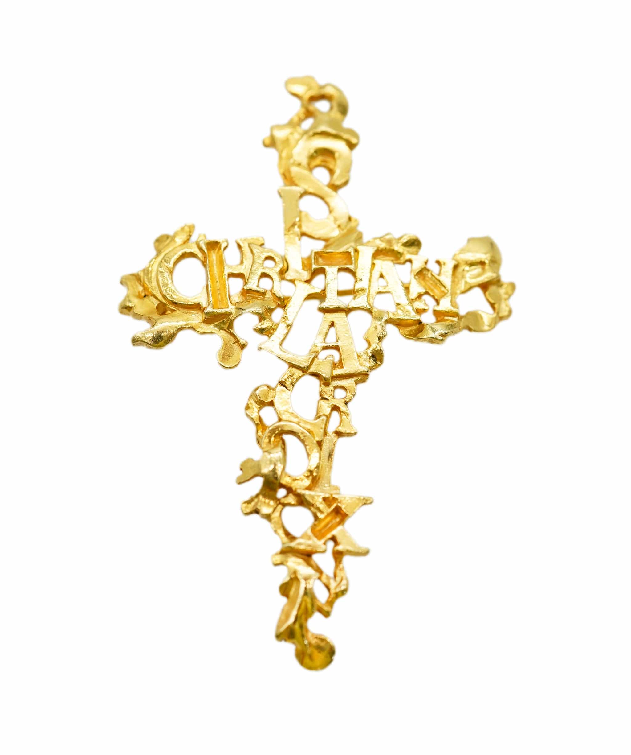 Christian Lacroix Christian Lacroix CL logo gold cross AGC1743