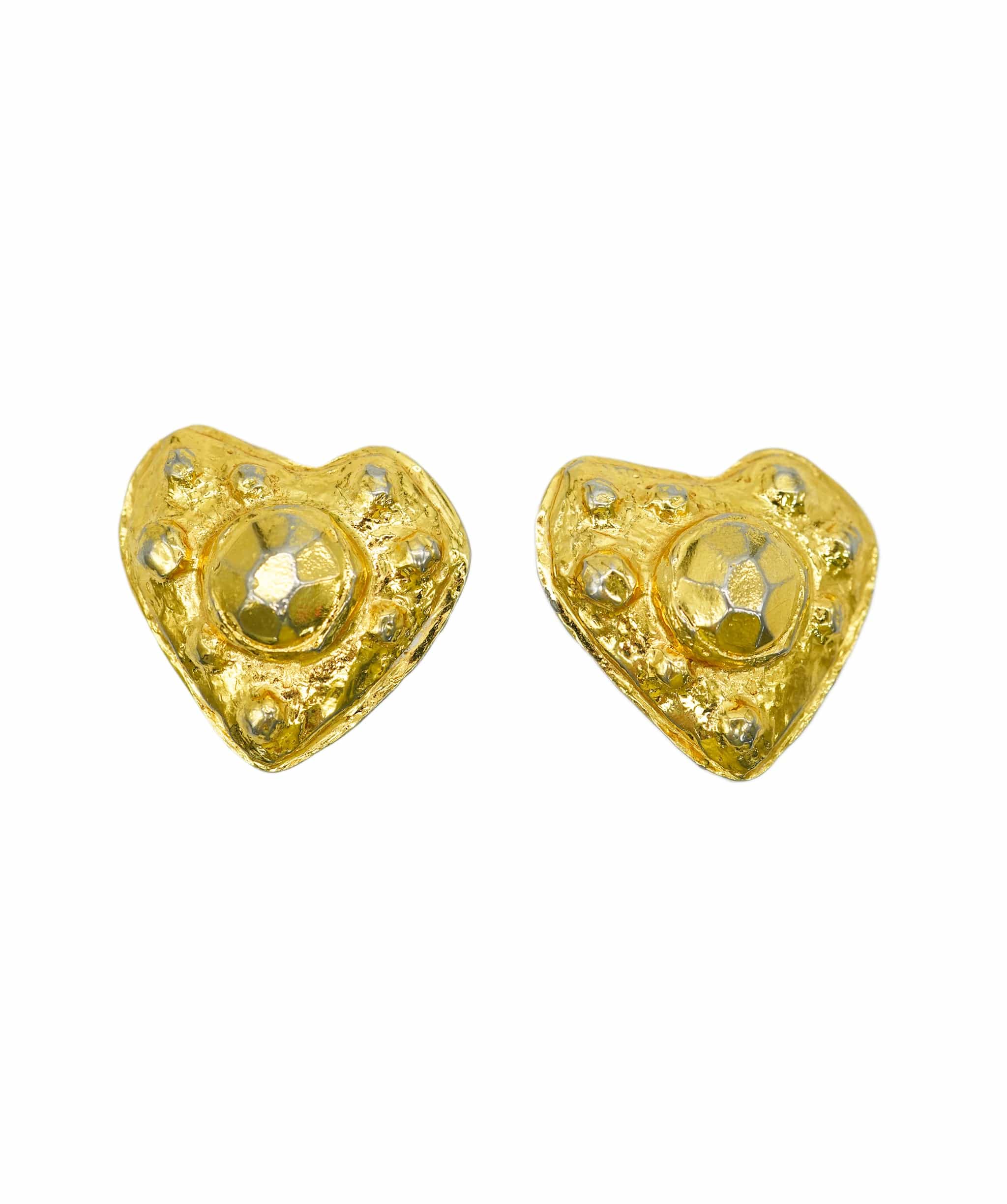 Christian Lacroix Christian Lacroix Studs gold heart earrings AGC1742