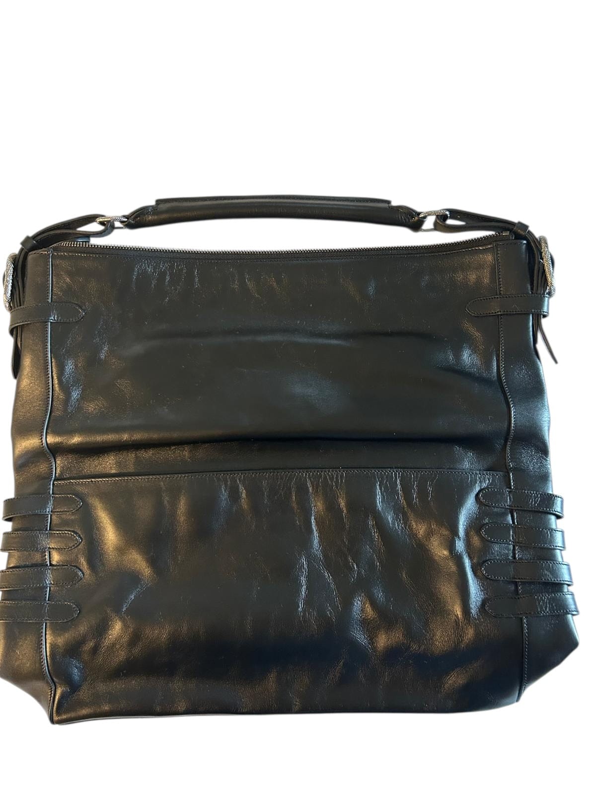 Christian Louboutin Christian Louboutin Black Leather Hobo Bag
