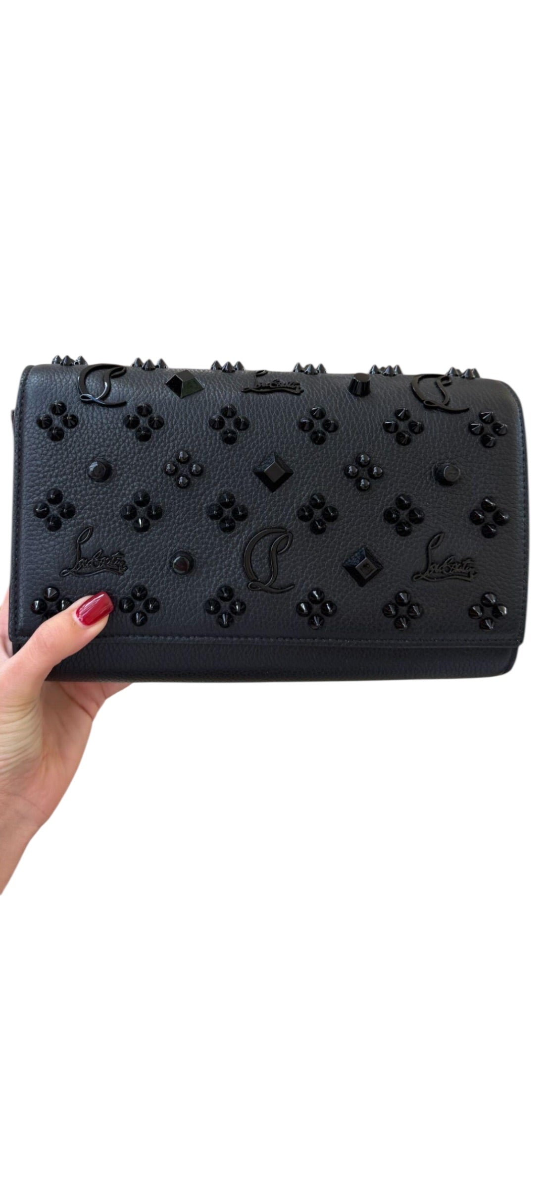 Christian Louboutin Christian Louboutin Studded Wallet on Chain / Clutch