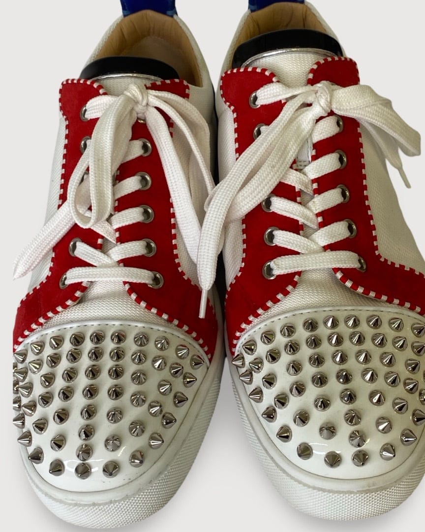 Christian Louboutin White/ Red/ Blue Christian Louboutin Trainers, 43