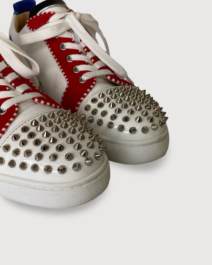 Christian Louboutin White/ Red/ Blue Christian Louboutin Trainers, 43