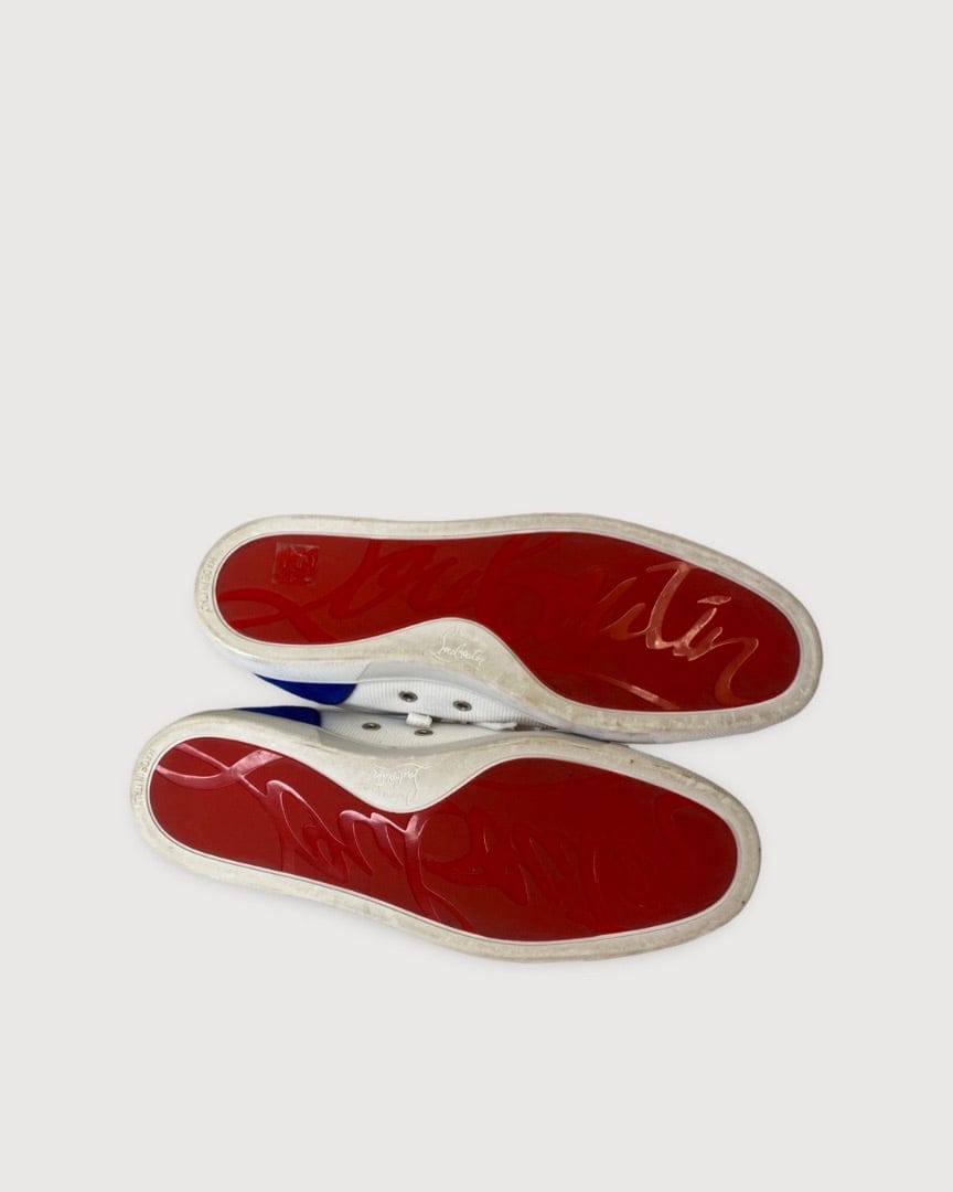 Christian Louboutin White/ Red/ Blue Christian Louboutin Trainers, 43