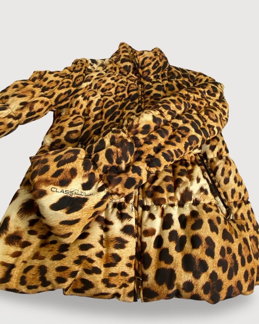 Class Roberto Cavalli Leopard Class Roberto Cavalli Coat, 14