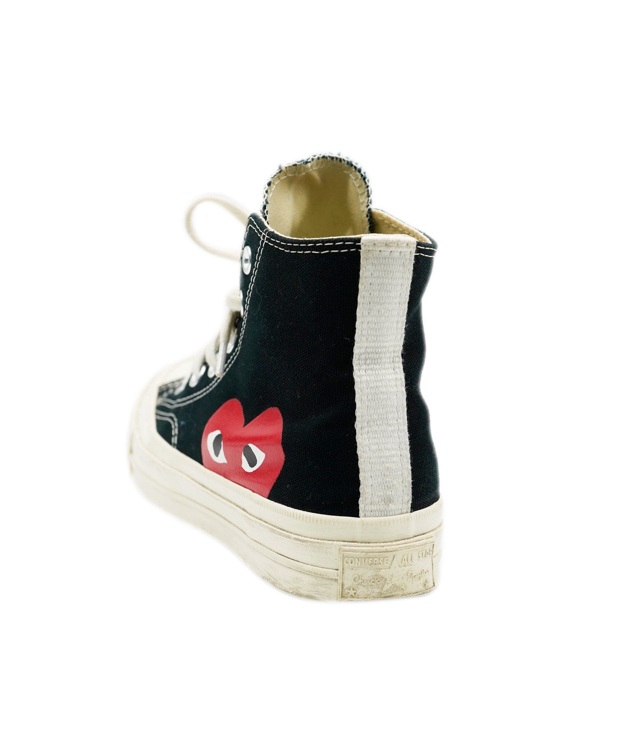 Converse x CDG Converse x CDG Black High Top Trainers size 4 - ALC0903