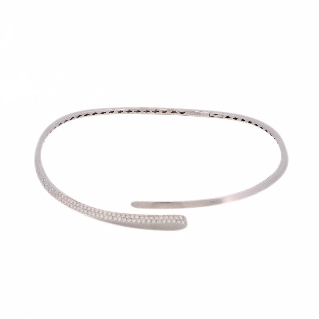 Crivelli Crivelli 18K White Gold Diamond Choker Necklace ASC6849