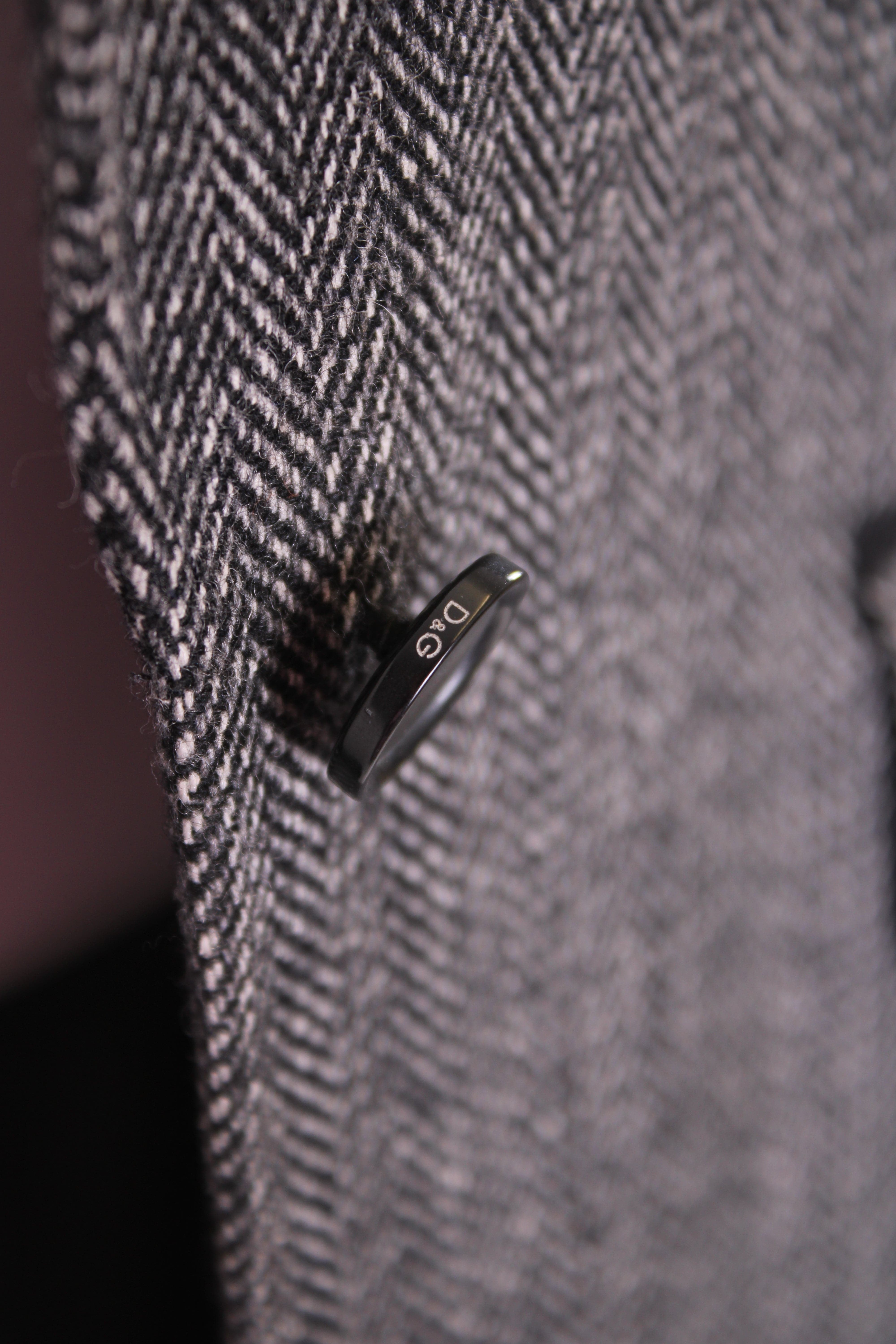 D&G D&G Blazer Grey Herringbone IT42
