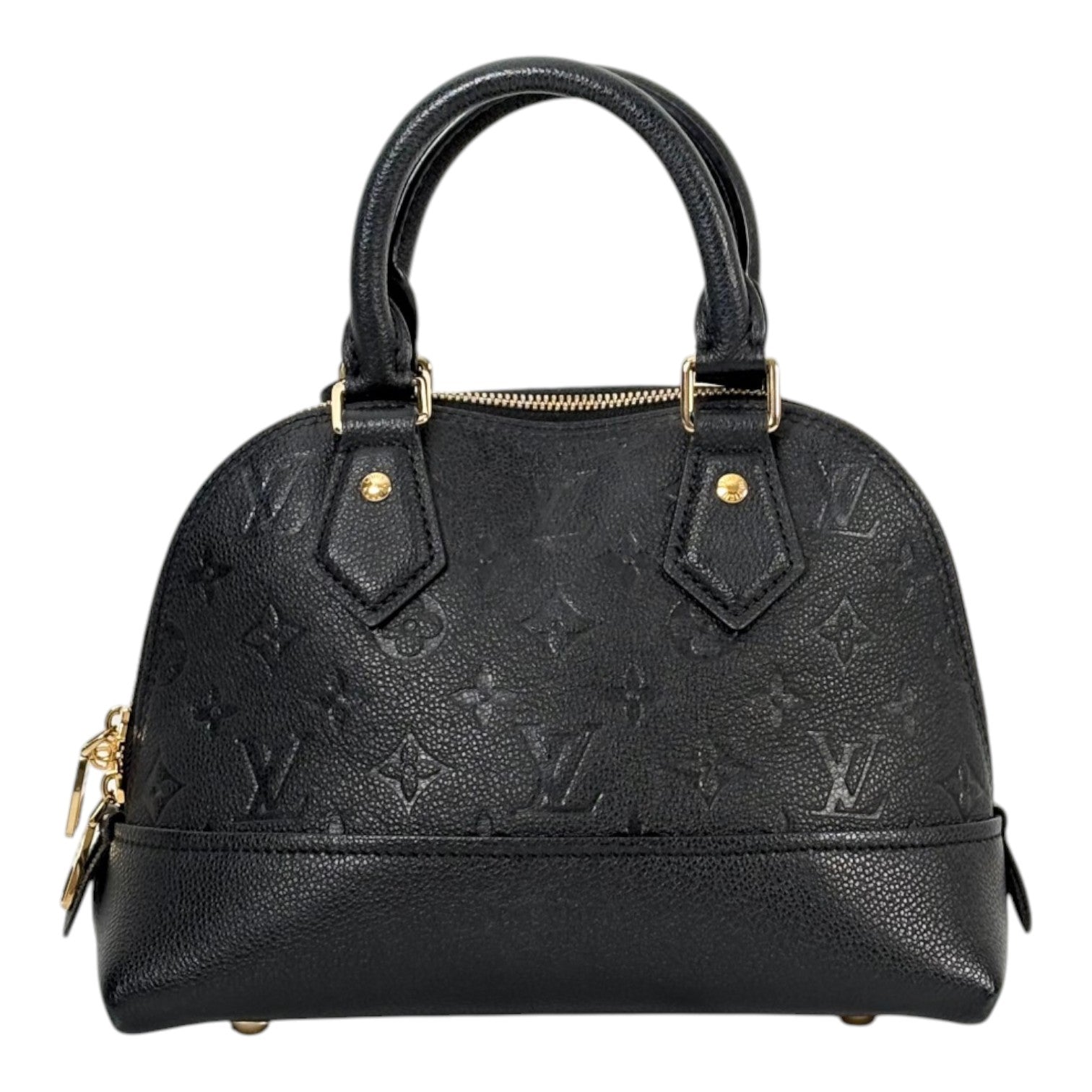 Louis Vuitton Black Alma BB Empriente Leather Bag