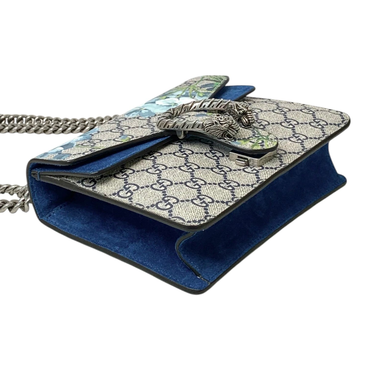 Gucci Dionysus GG Blue Blooms Mini Shoulder Bag