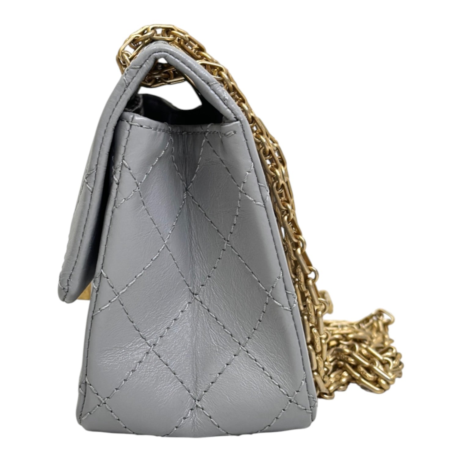 Chanel Reissue Mini Grey Calfskin Bag