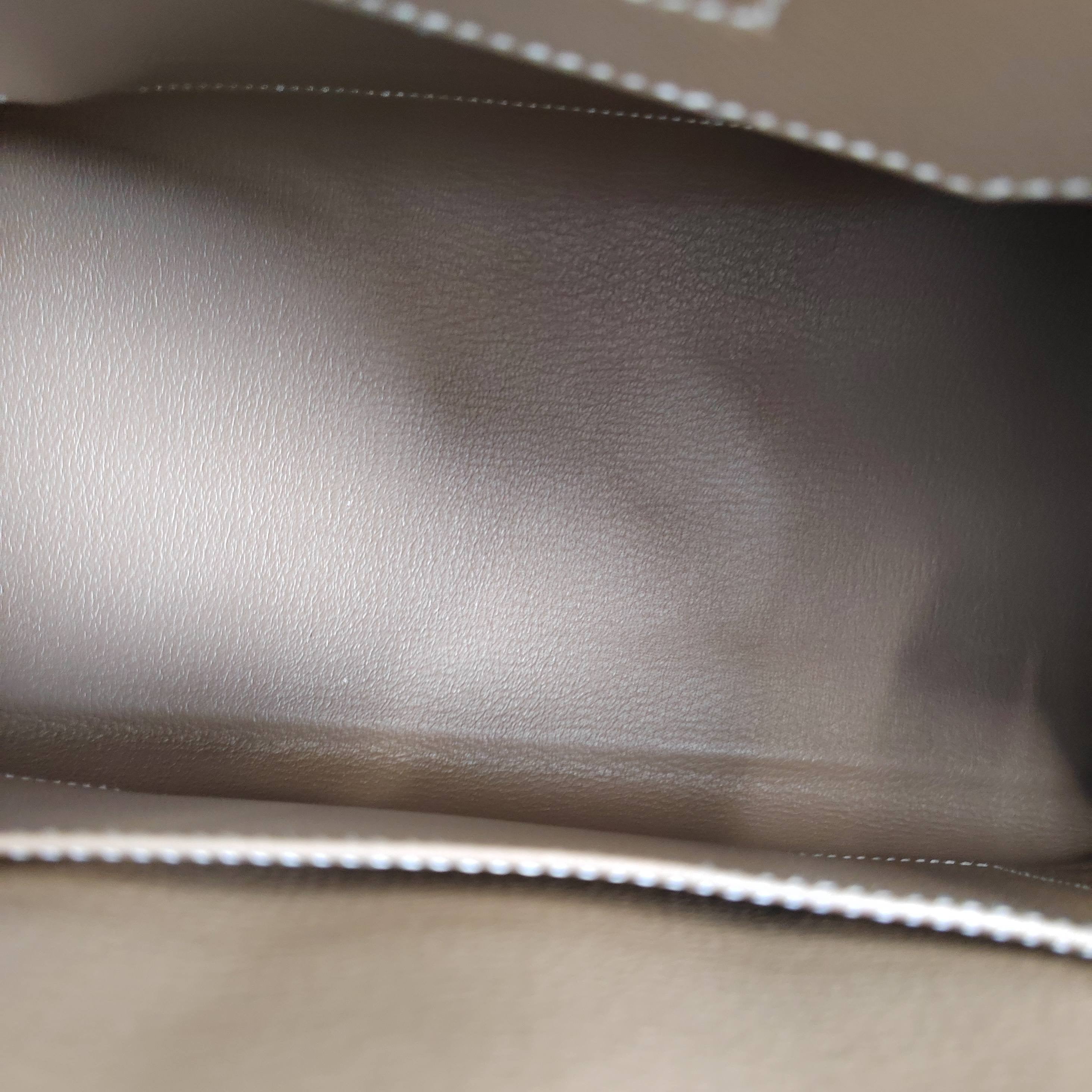 Hermès Birkin 30 Etoupe Epsom Leather  GHW -Stamp Z