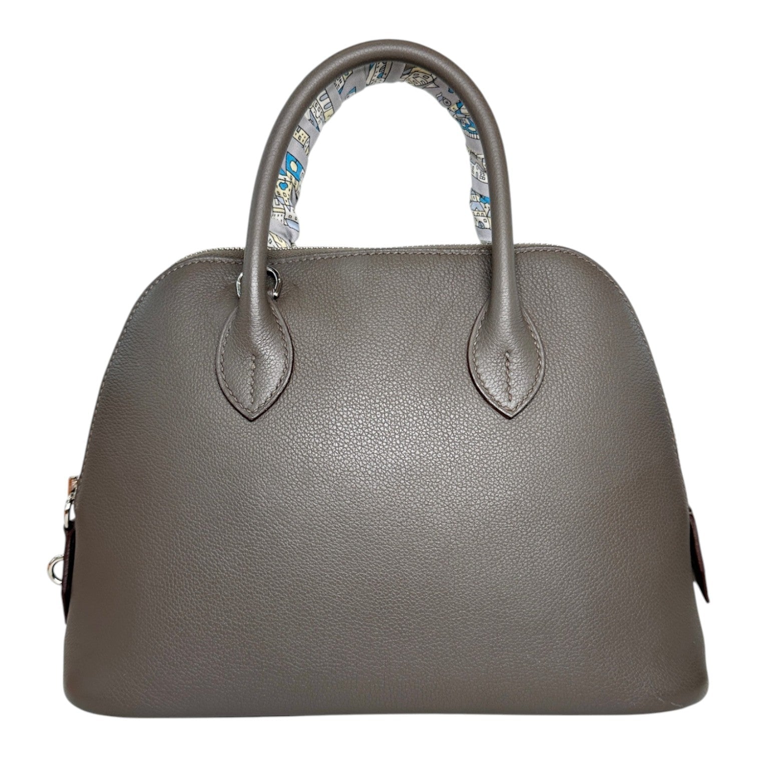 Hermes Bolide 27cm Grey Bag - Full Set