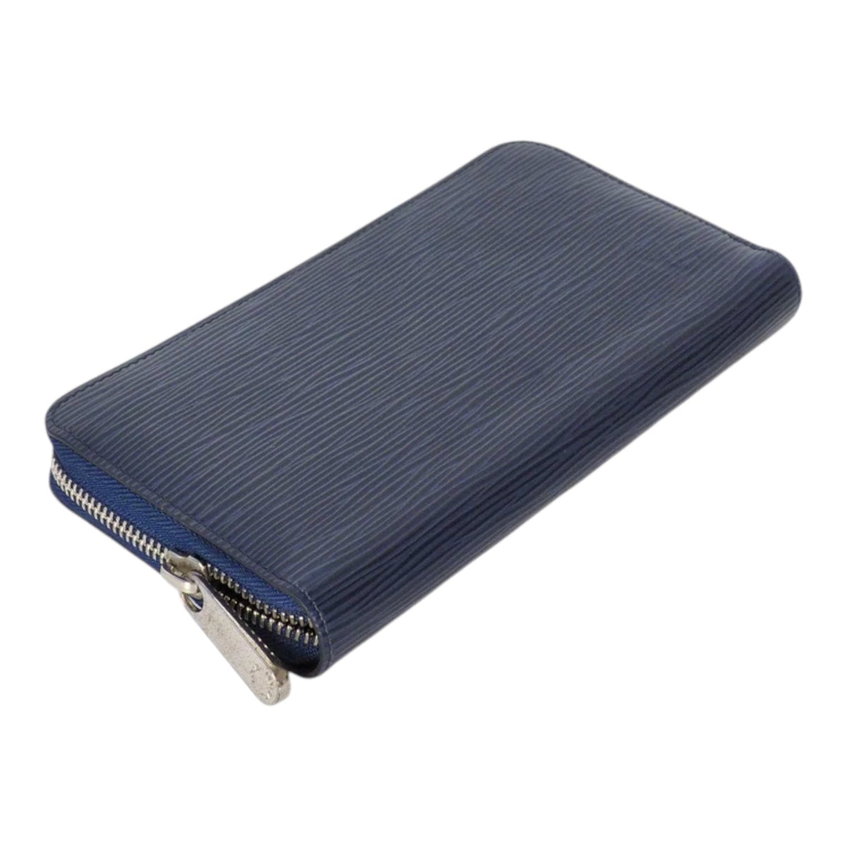 Louis Vuitton Epi Zippy Blue Wallet - Full Set
