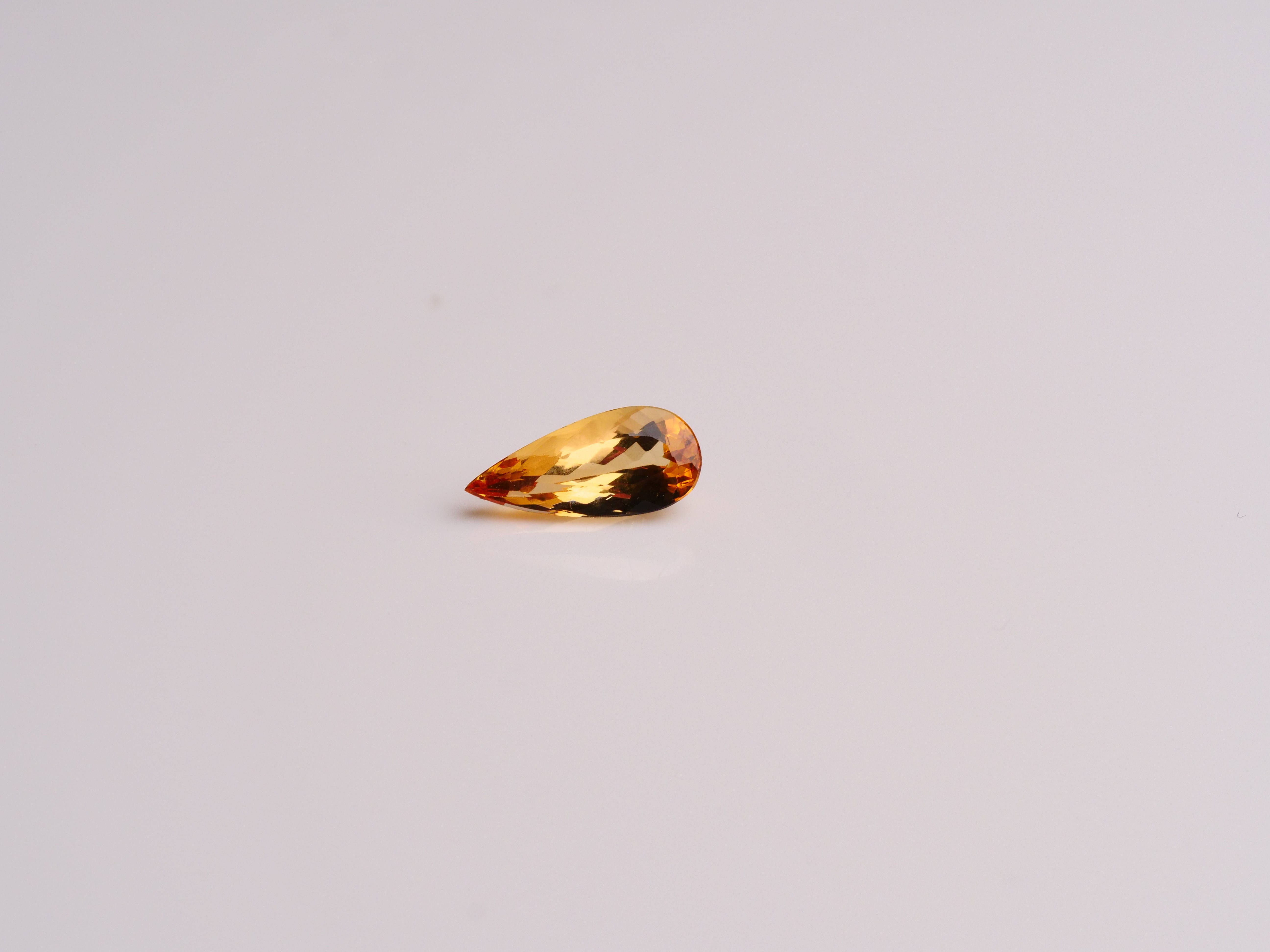 David Harry Jewels 1.81ct Natural Ouro Preto Imperial Topaz