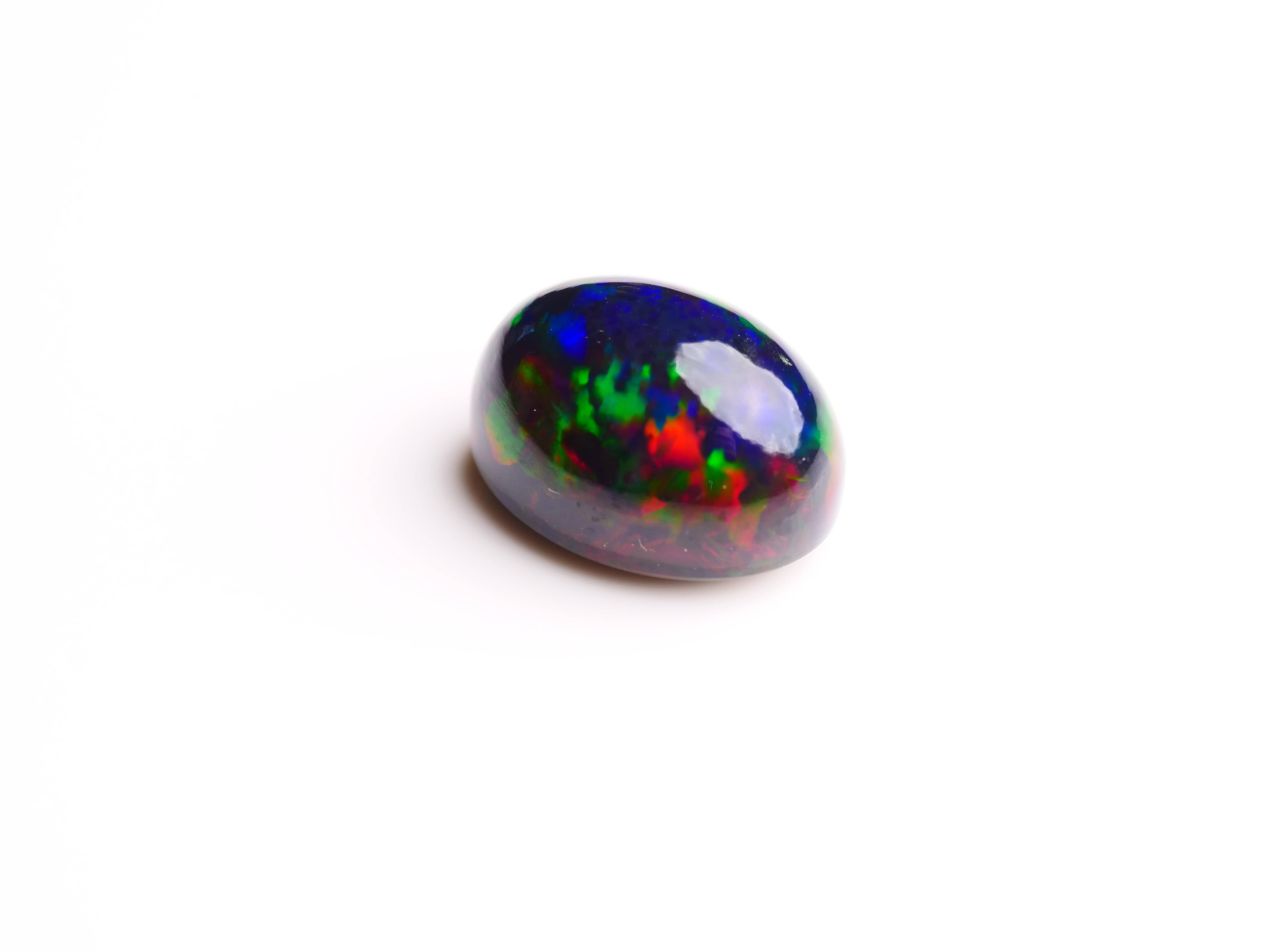 David Harry Jewels 13.60ct Ethiopian Black Opal