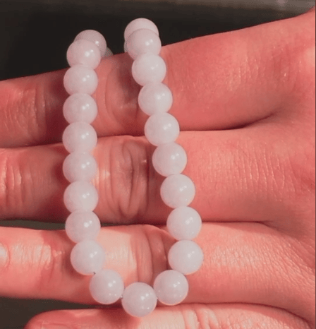 David Harry Jewels 213ct Lavender Jadeite Strand
