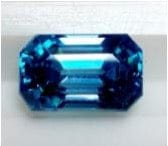 David Harry Jewels 3.79ct Blue Zircon