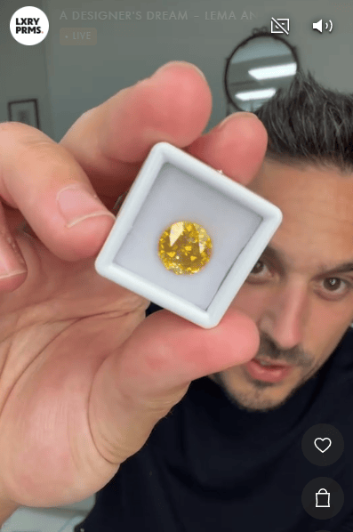 David Harry Jewels 6.95ct Áliva Sphalerite Round