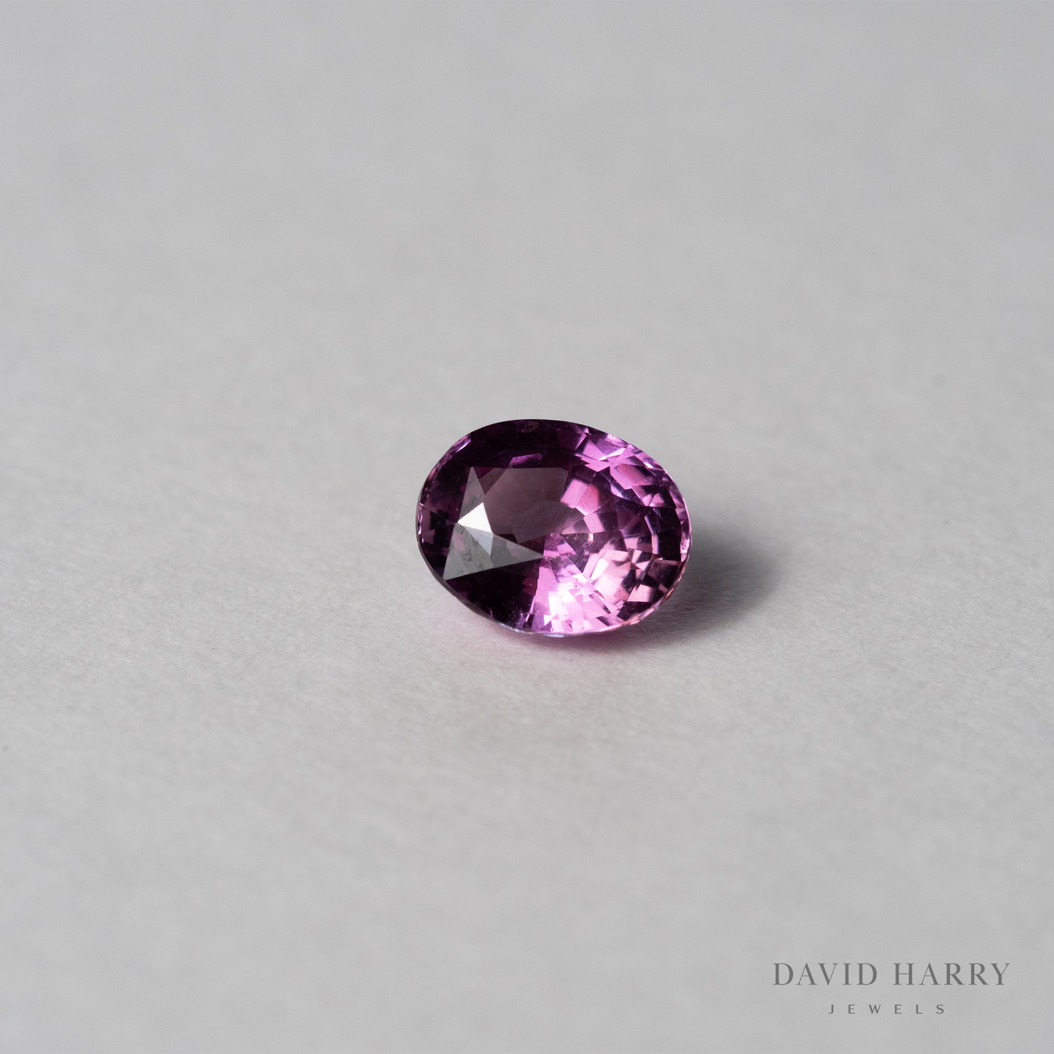 David Harry Jewels Certified No heat 1.07ct Purple Sapphire