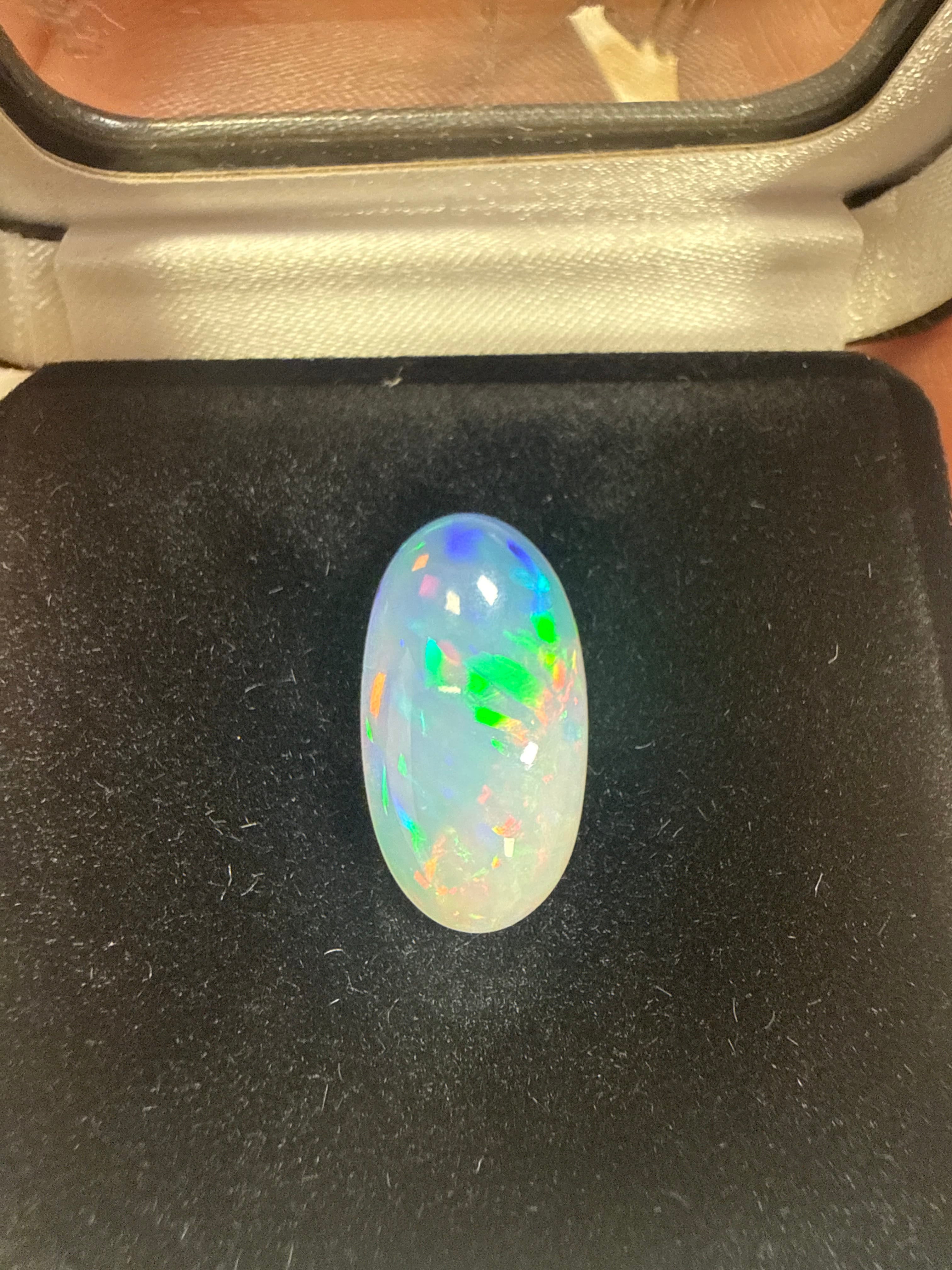 David Harry Jewels Ethiopian Opal 6.4ct Oval