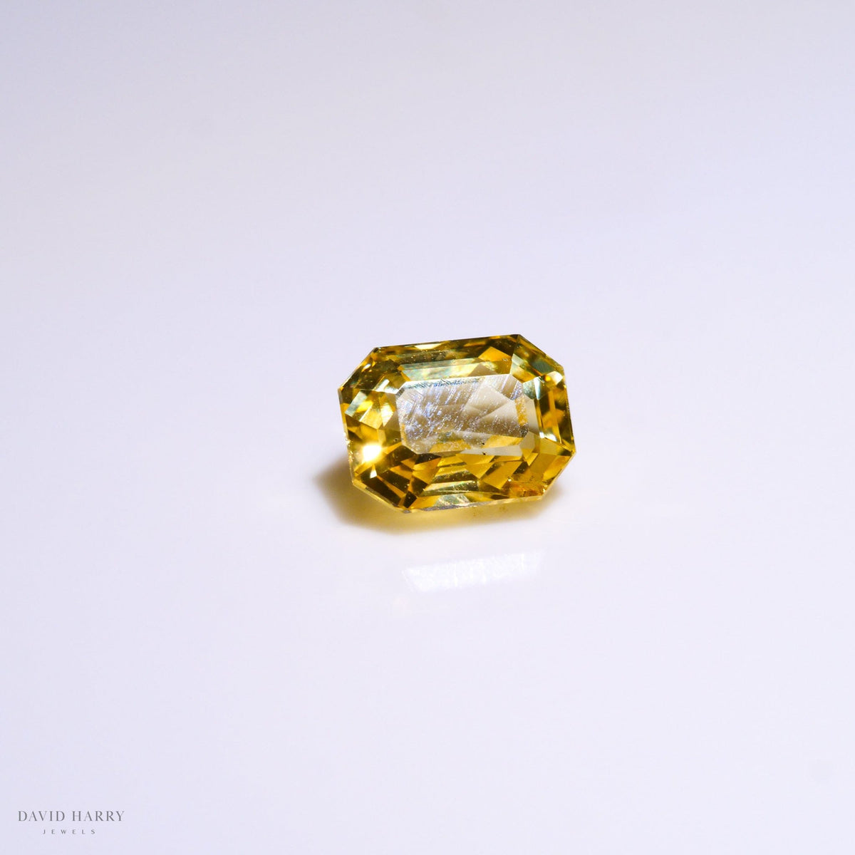 David Harry Jewels 1.40ct Unheated Ceylon Yellow Sapphire