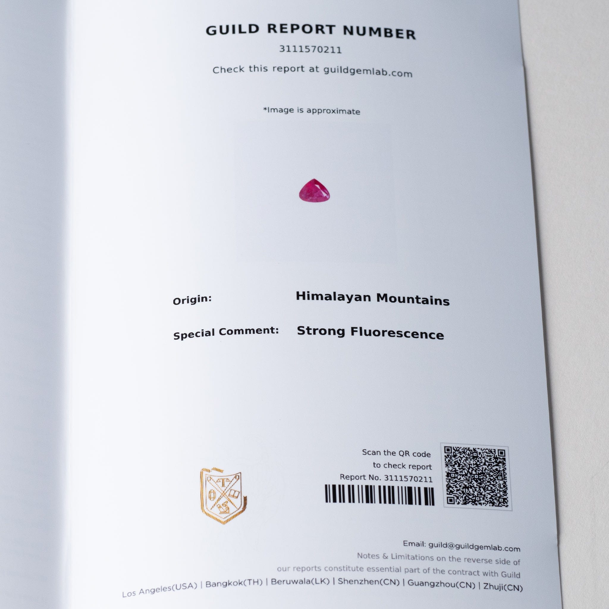 David Harry Jewels 1.92ct No Heat Kashmir Ruby