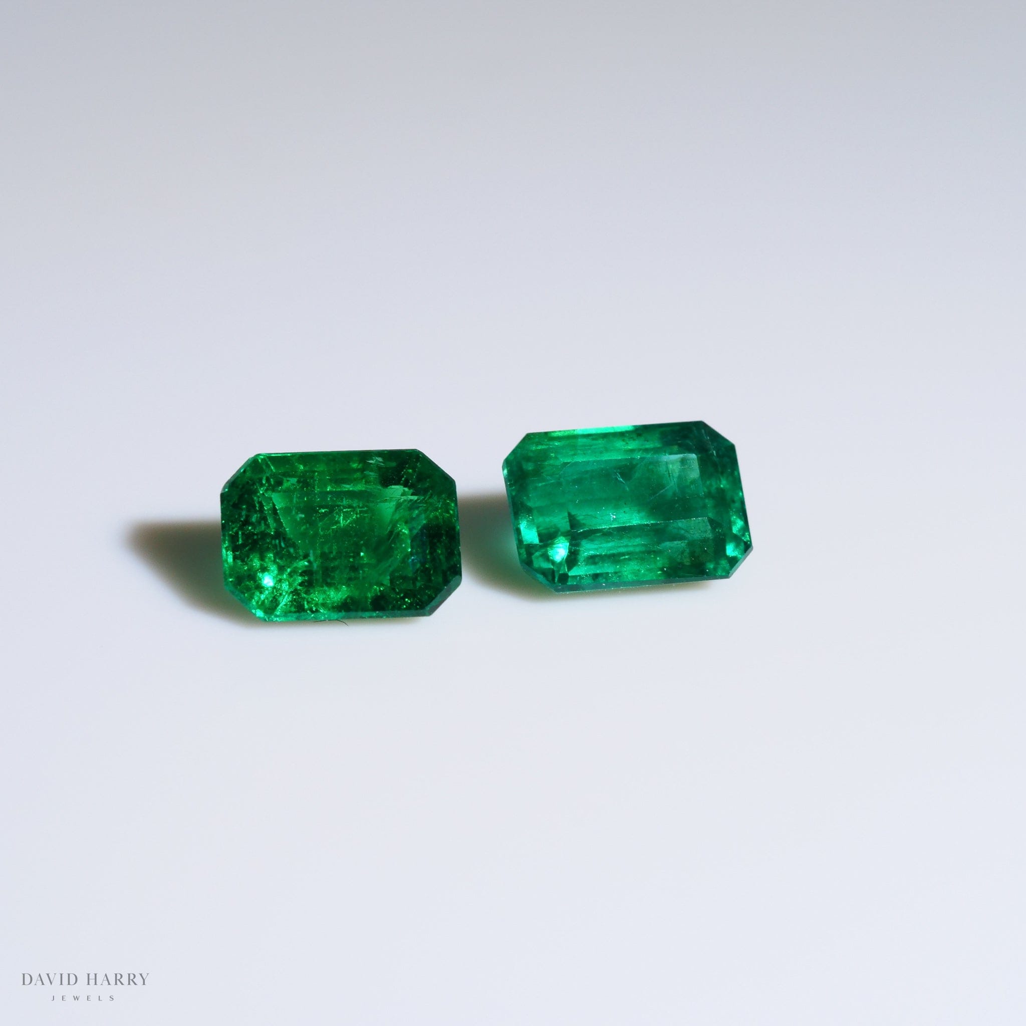 2.23ct Zambian Emerald Pair